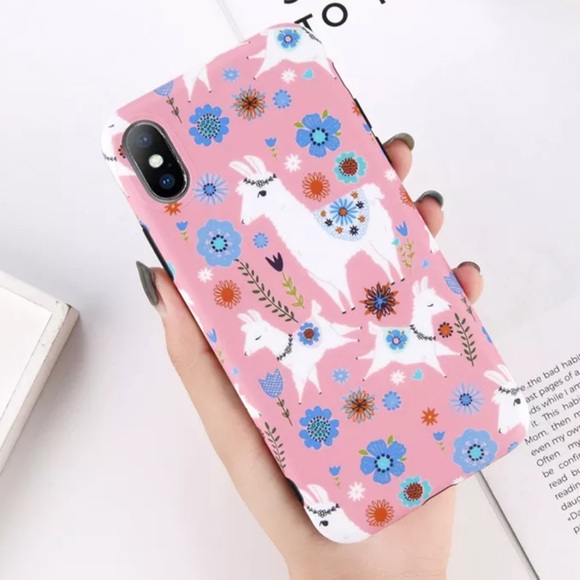 Accessories - SALE 2 for $8 iPhone Case Llamas Pink
